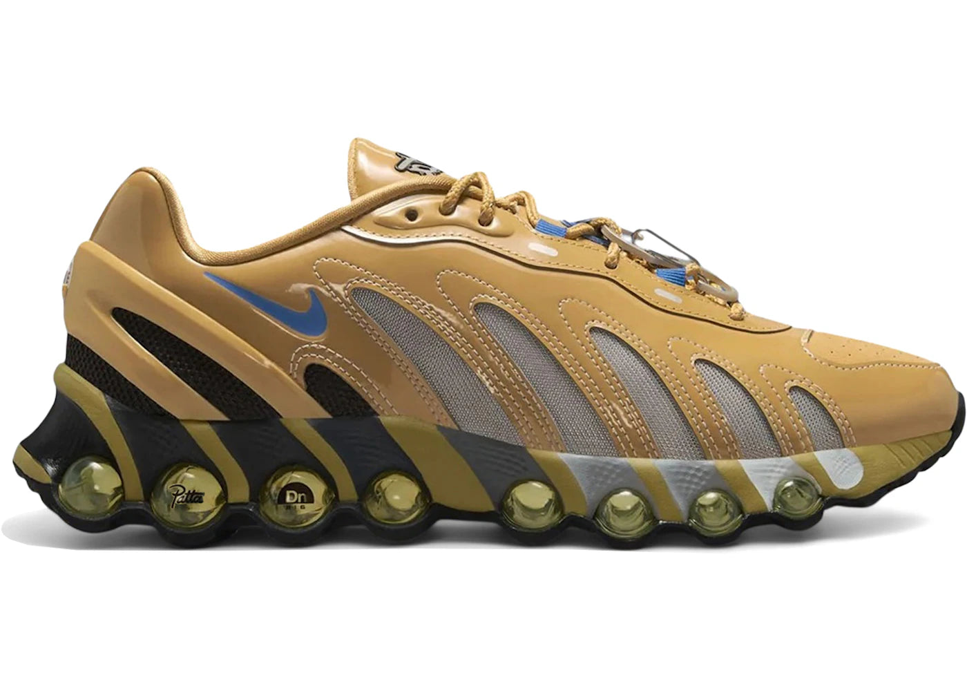 Nike Air Max Dn8 Patta Club Gold Metallic Silver