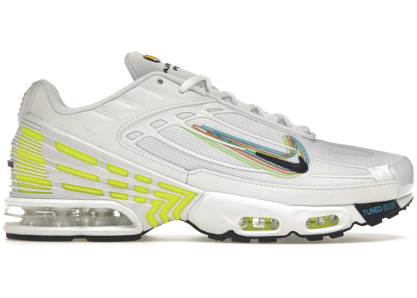 Nike Air Max Plus 3 3D Swoosh White Volt