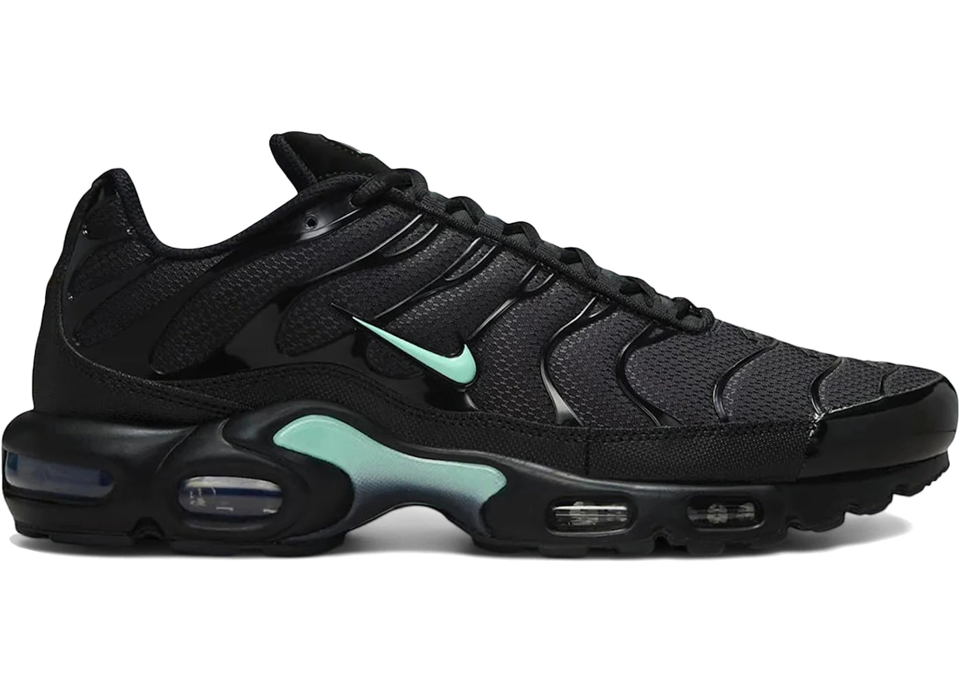 Nike Air Max Plus Black Mint Green