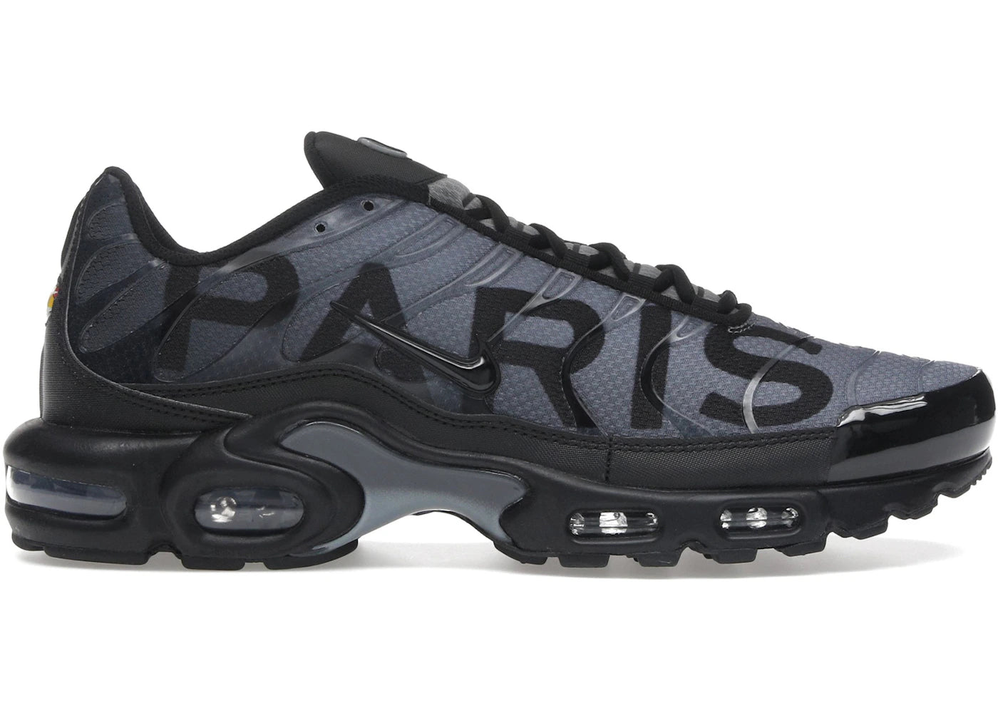 Nike Air Max Plus PSG Paris Saint-Germain Black Particle Grey