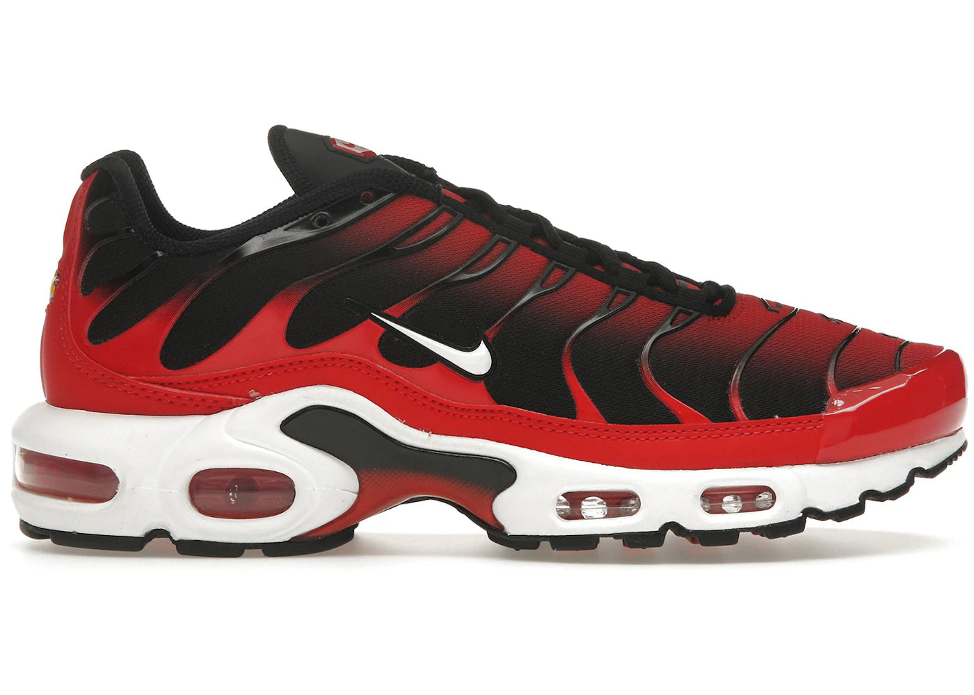 Nike Air Max Plus University Red White Black