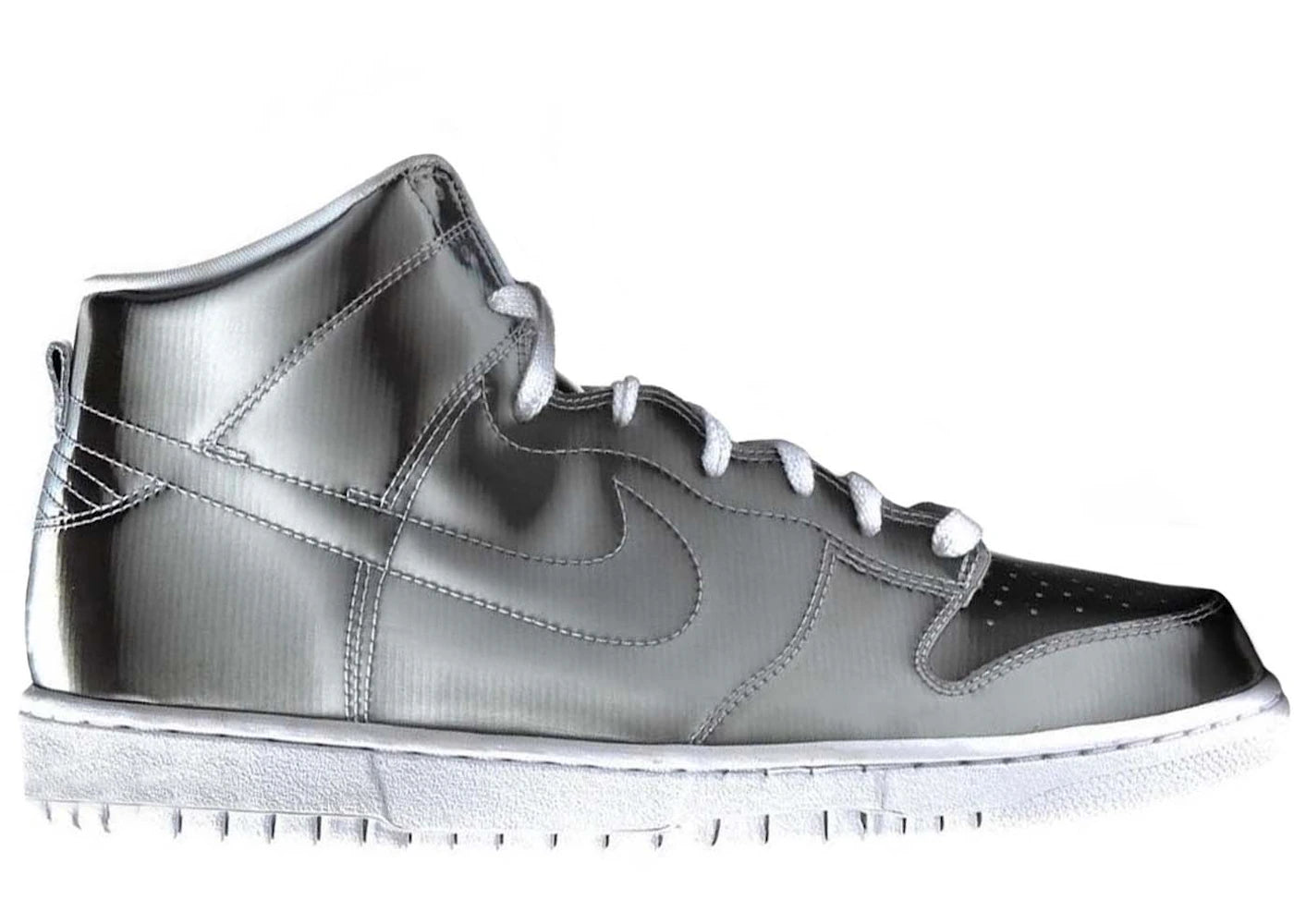 Nike Dunk High CLOT Metallic Silver