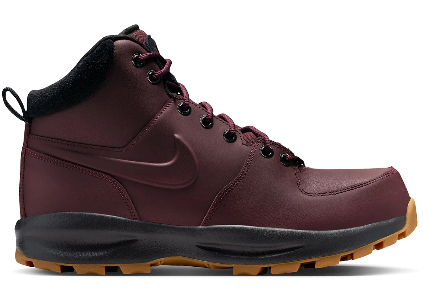 Nike Manoa Leather Burgundy Crush Black Gum