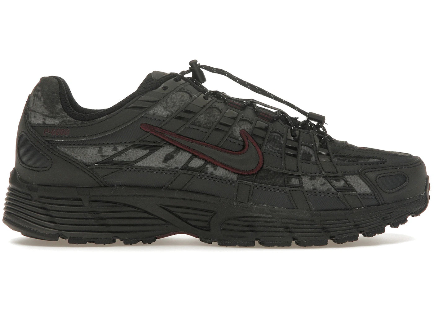 Nike P-6000 Black Burgundy Crush