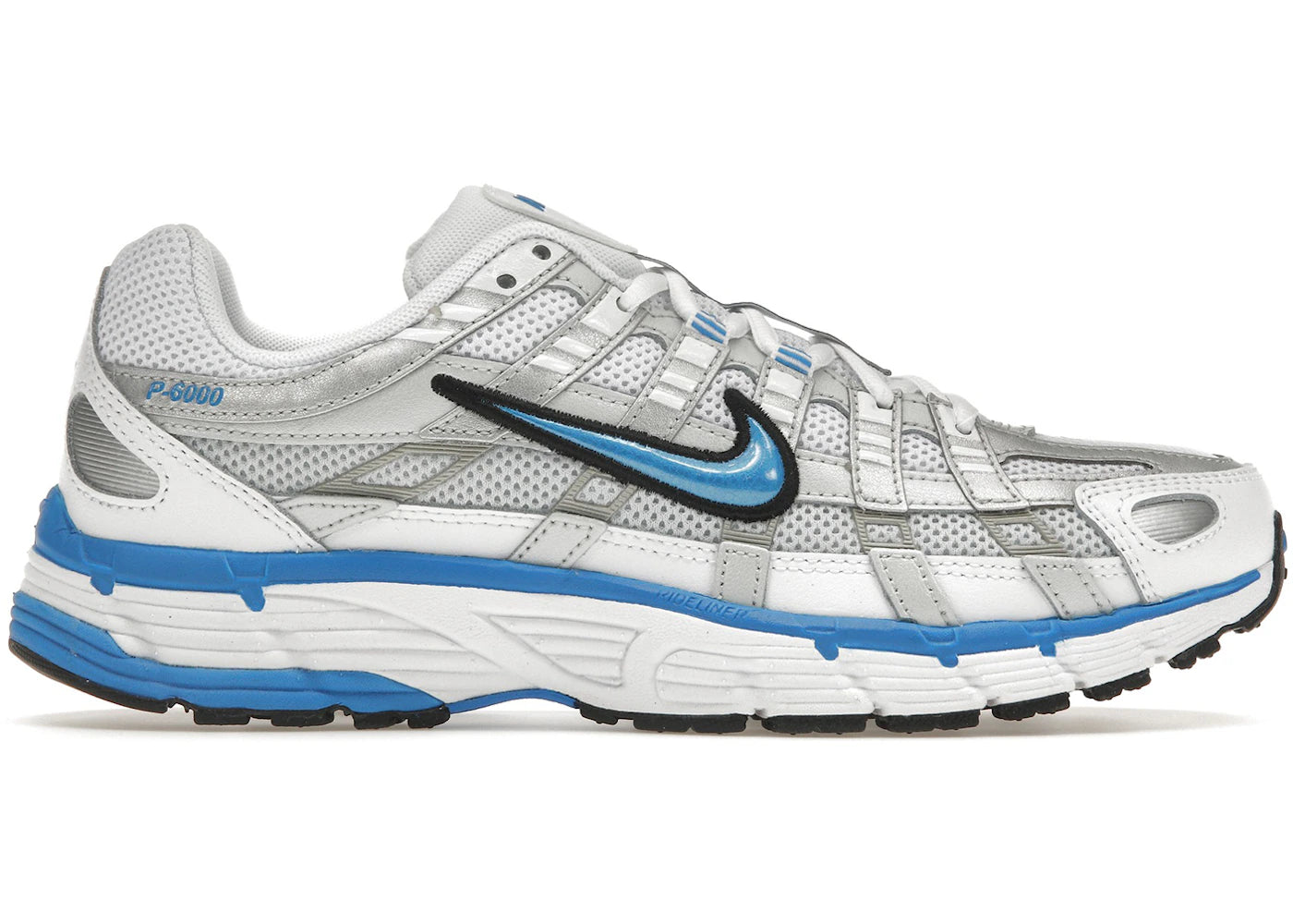 Nike P-6000 Metallic Platinum Photo Blue