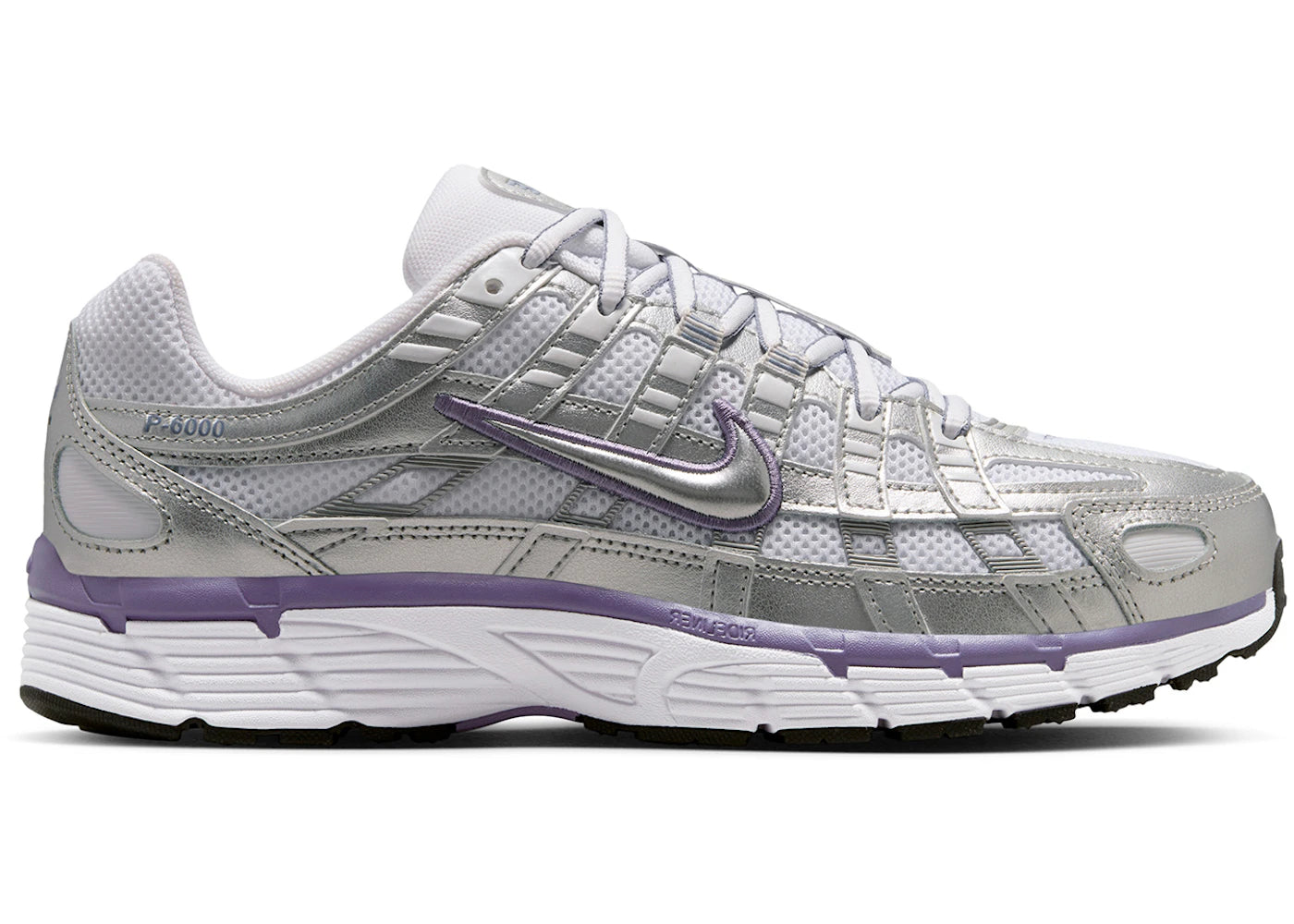 Nike P-6000 Metallic Silver World Indigo