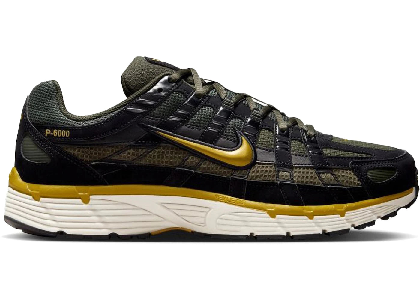 Nike P-6000 SE Black Sequoia Ochre