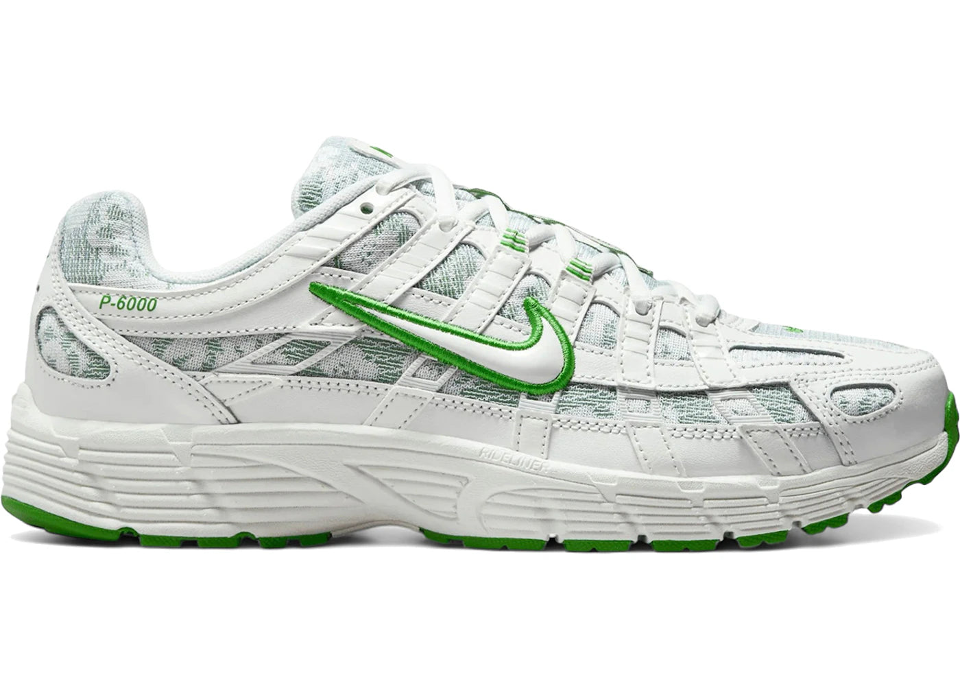 Nike P-6000 Summit White Kelly Green