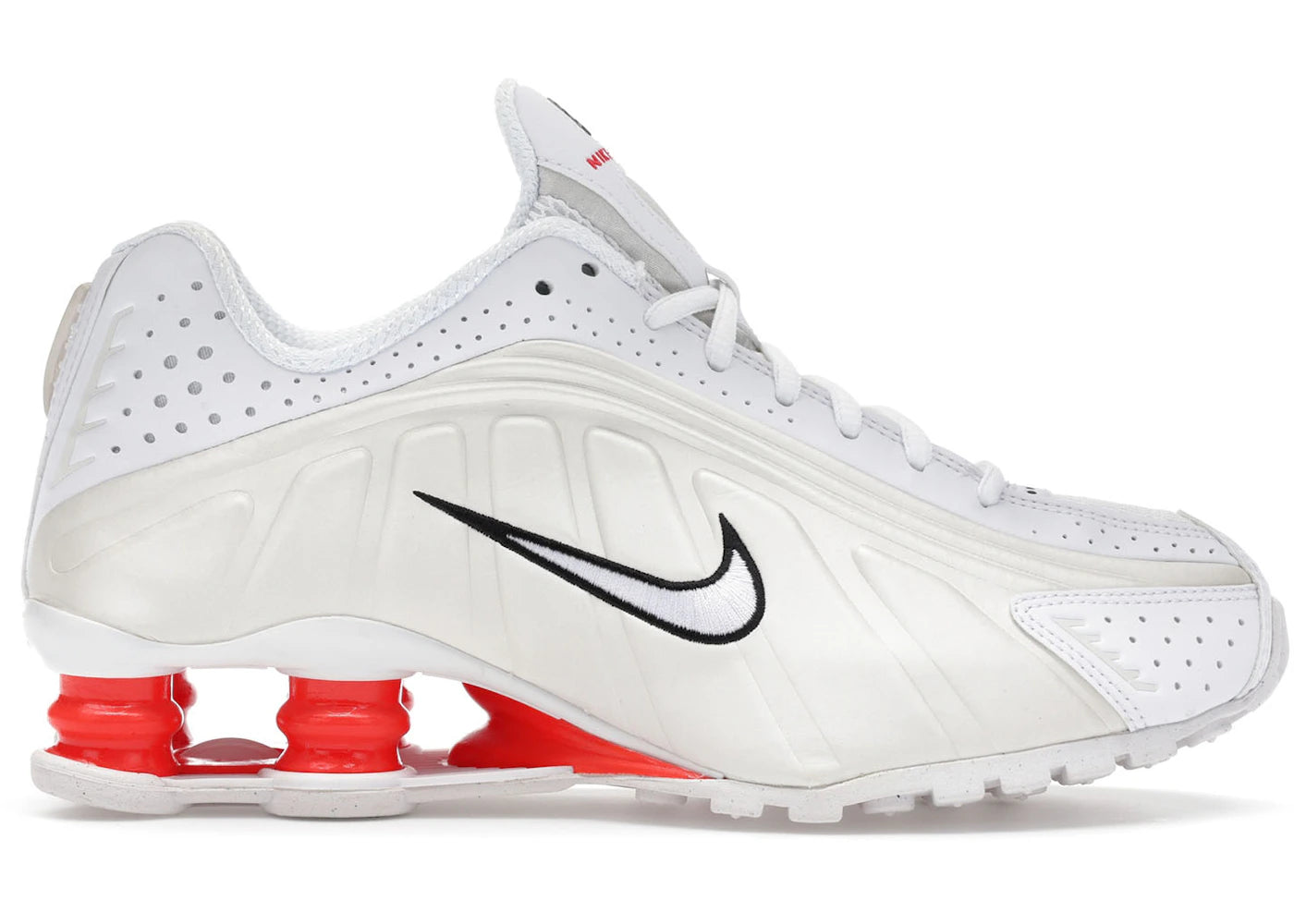 Nike Shox R4 White Phantom Picante Red