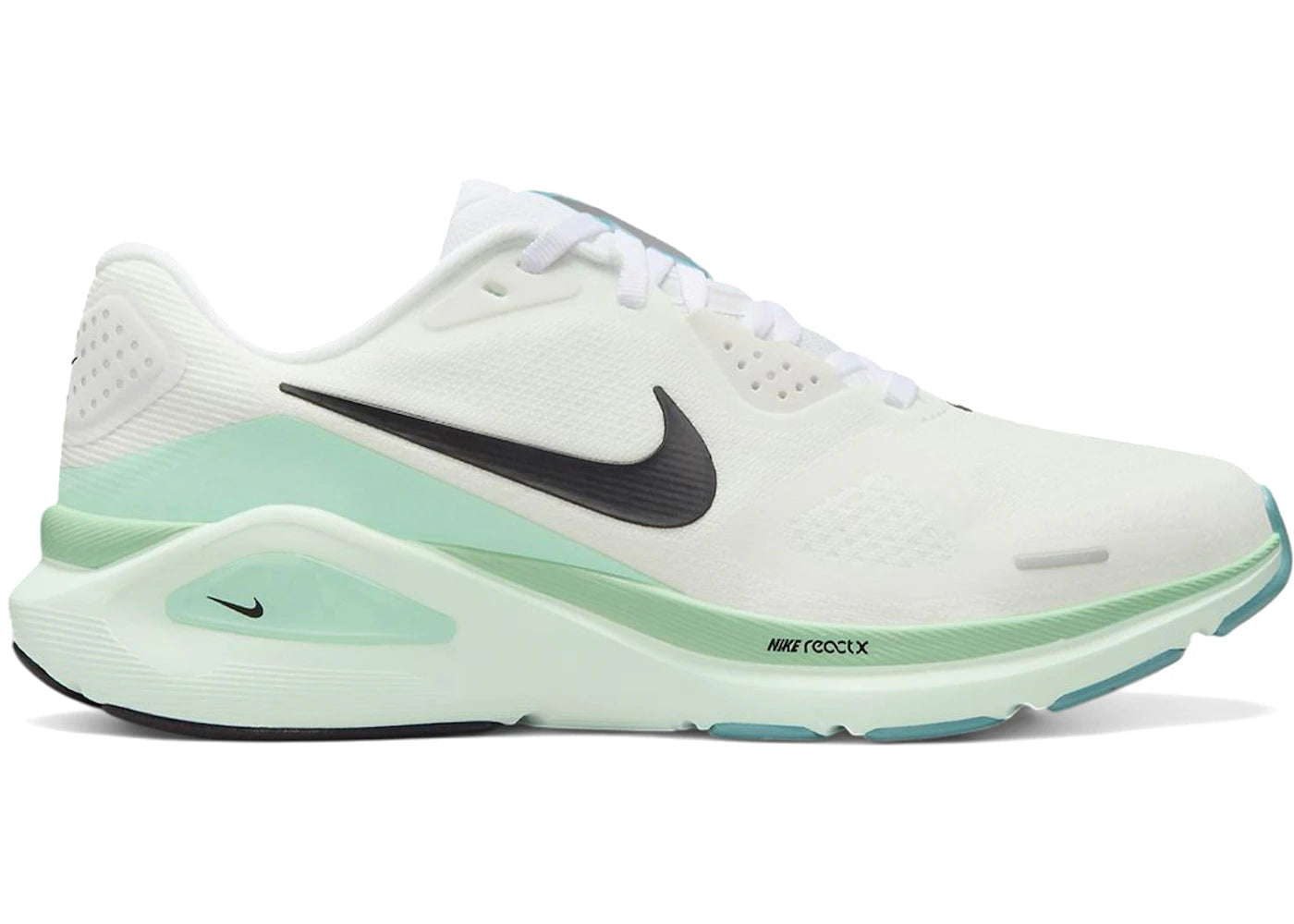 Nike Structure 26 White Black Barely Green