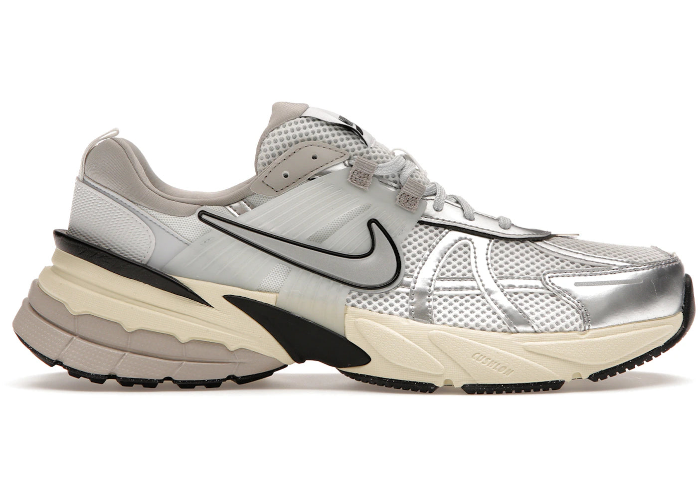 Nike V2K Run Summit White Metallic Silver