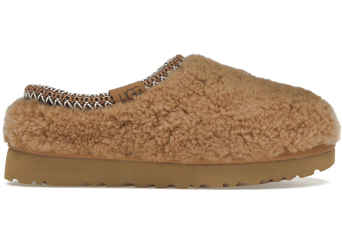 UGG Tasman Maxi Curly Slipper Chestnut