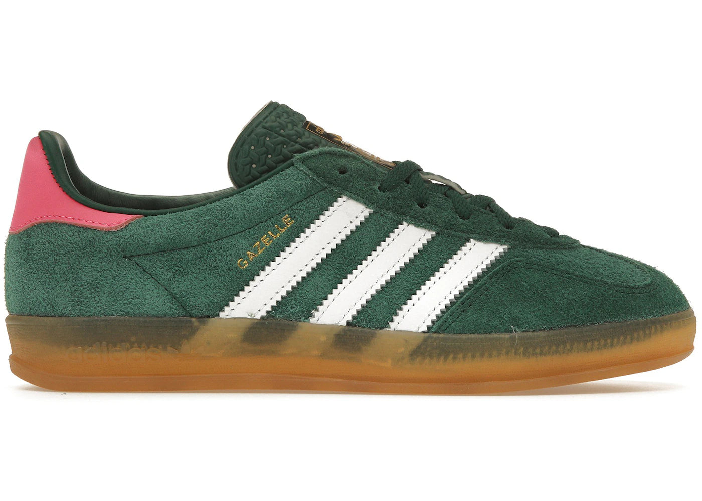 adidas Gazelle Indoor Collegiate Green Lucid Pink
