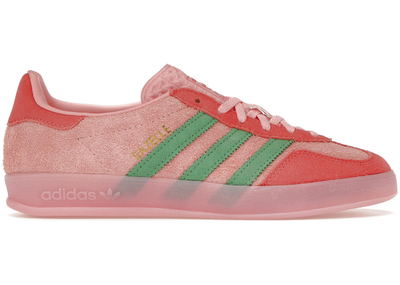 adidas Gazelle Indoor Semi Pink Spark Preloved Scarlet