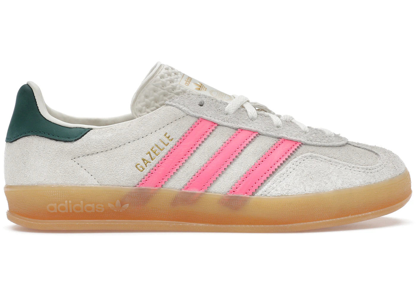 adidas Gazelle Indoor White Off White Lucid Pink