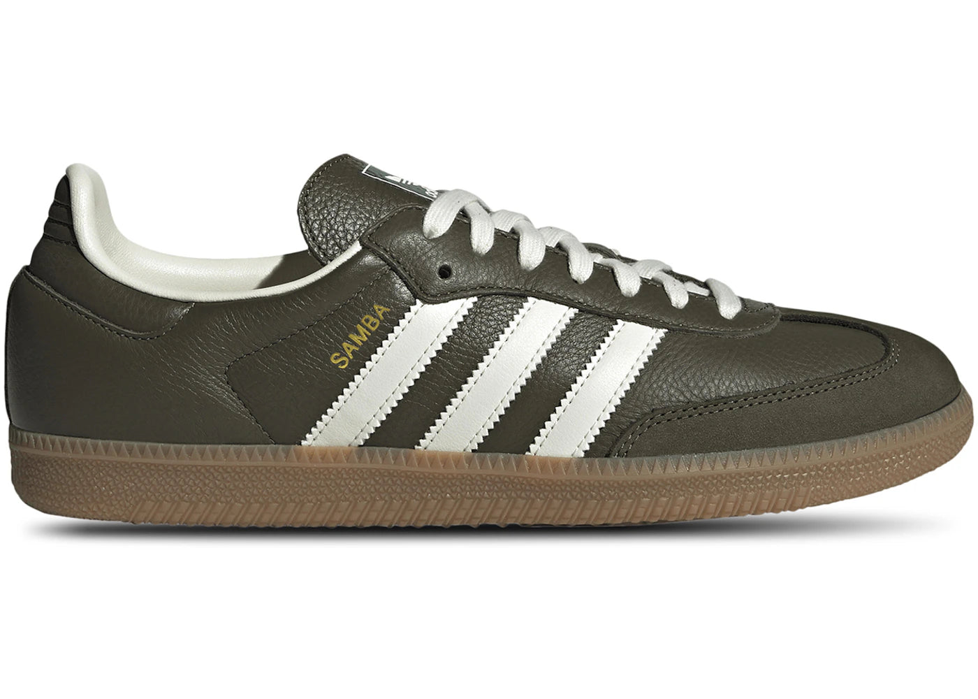 adidas Samba OG Medium Raw Khaki Gum