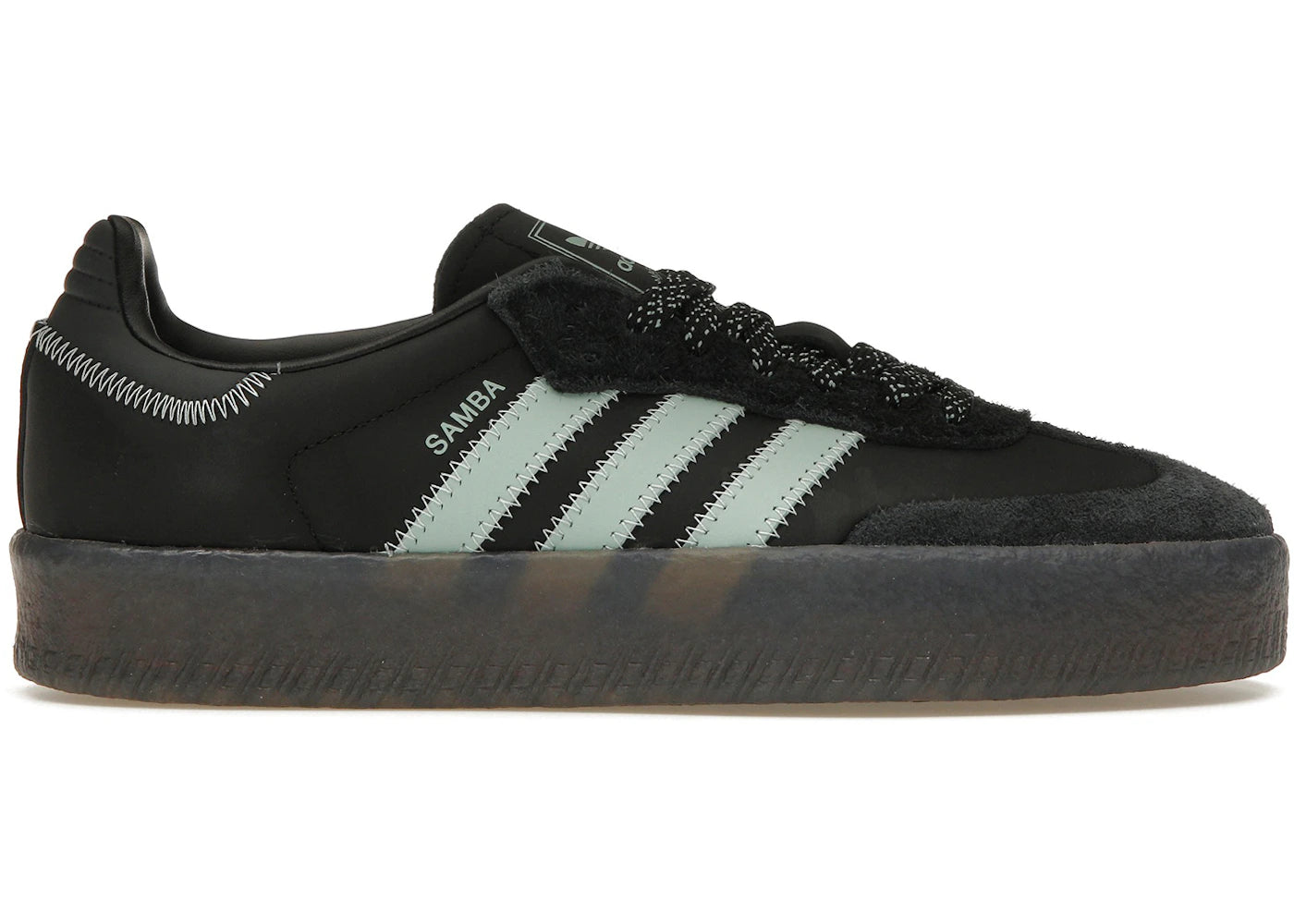 adidas Sambae Core Black Haze Green