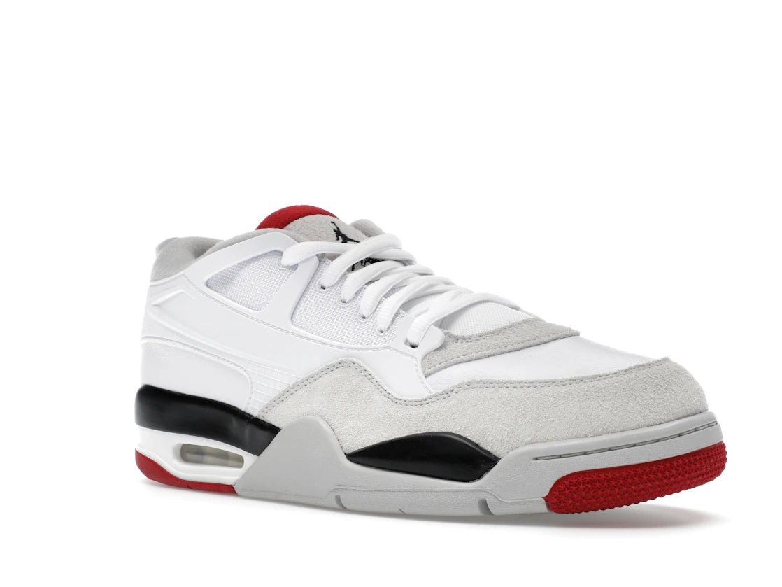 Jordan 4 RM White Fire Red