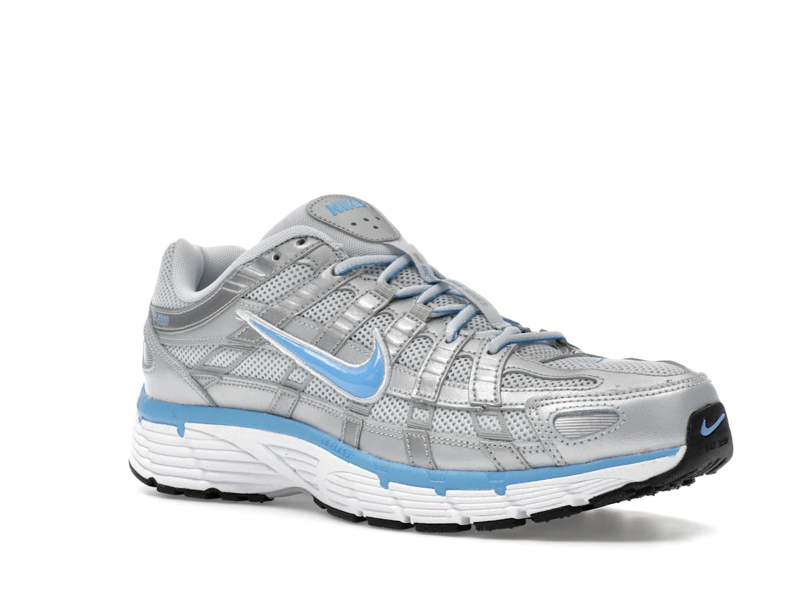 Nike P-6000 Metallic Platinum Pure Platinum Metallic Silver University Blue