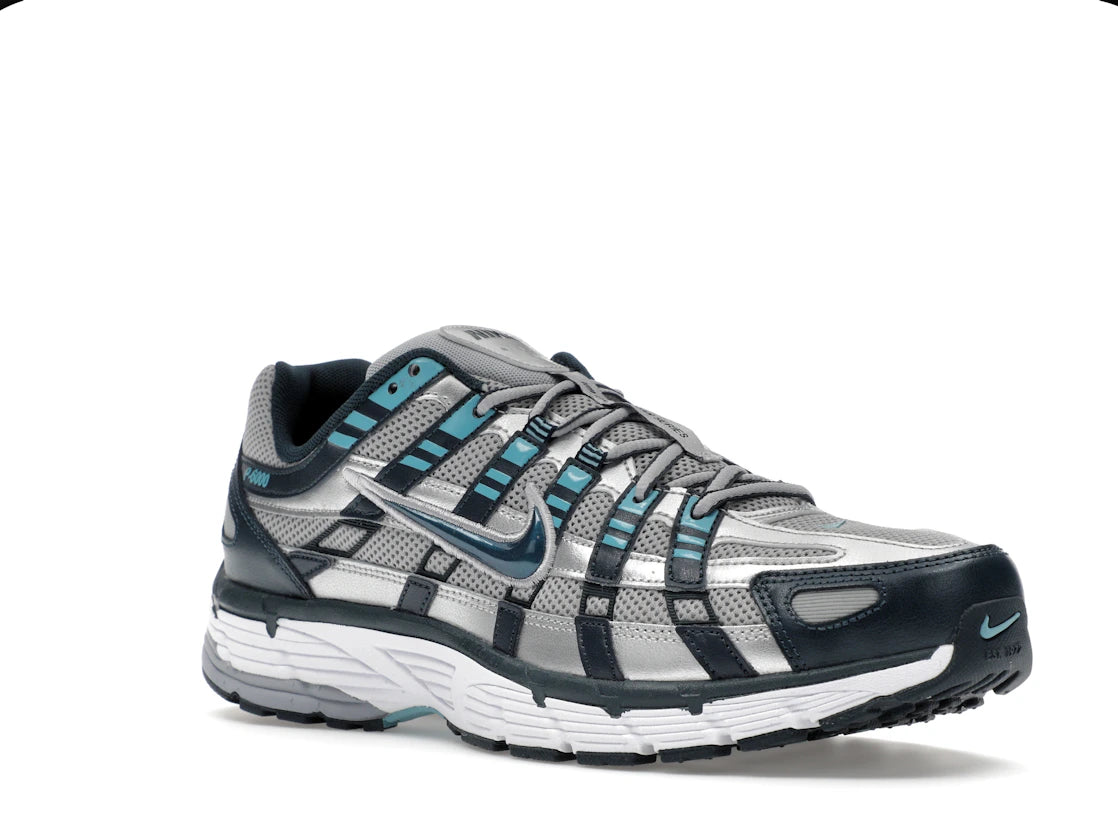 Nike P-6000 Armory Navy Flat Silver