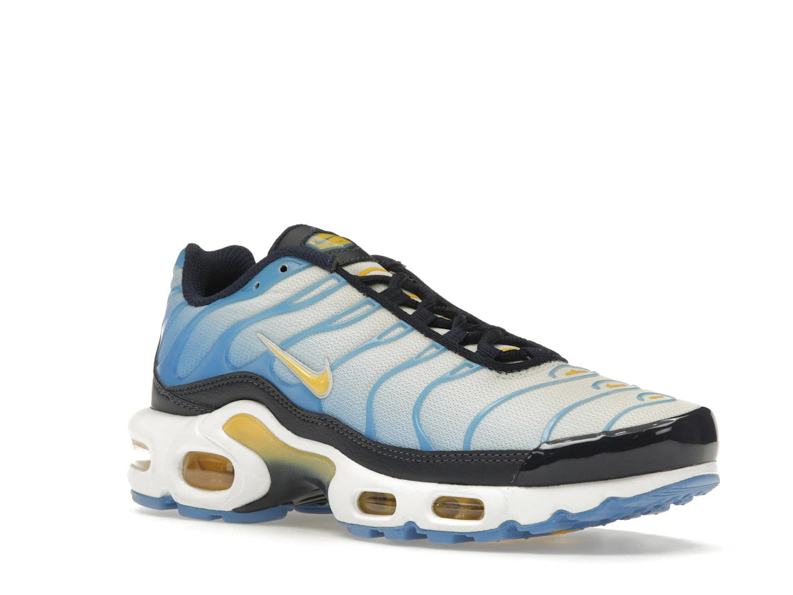 Nike Air Max Plus University Blue Topaz Gold