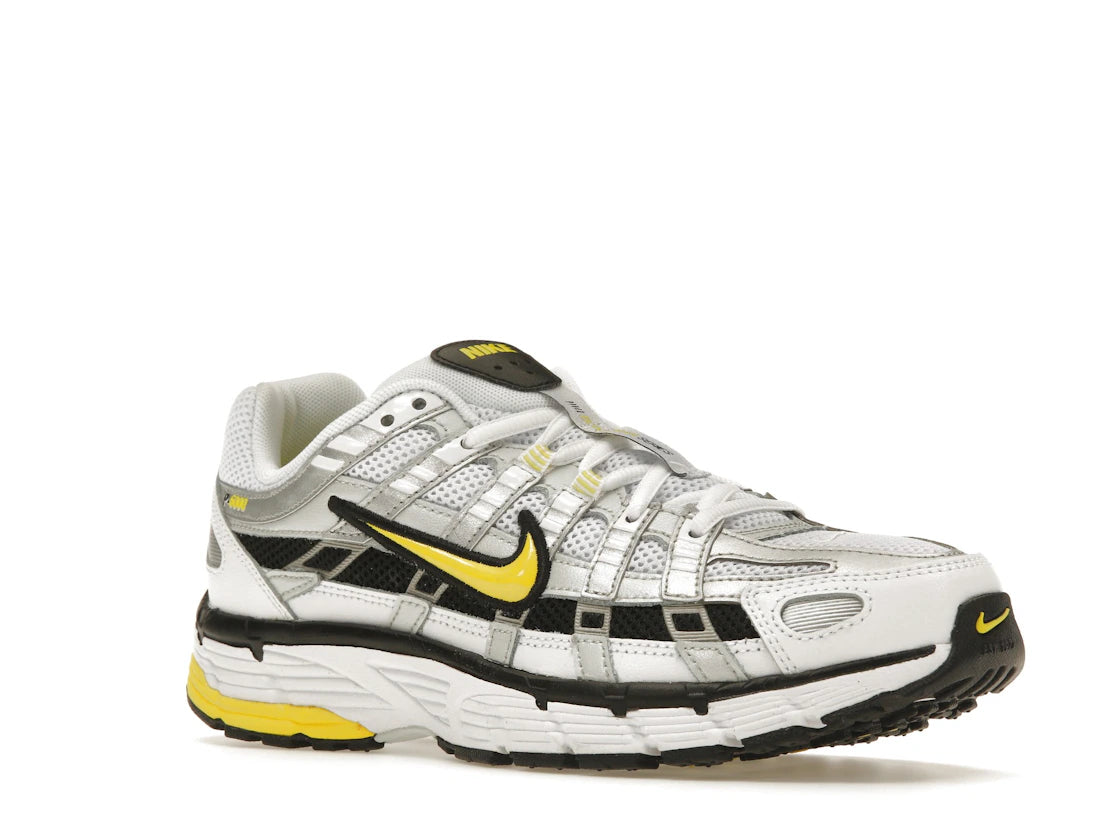 Nike P-6000 Metallic Platinum Opti Yellow