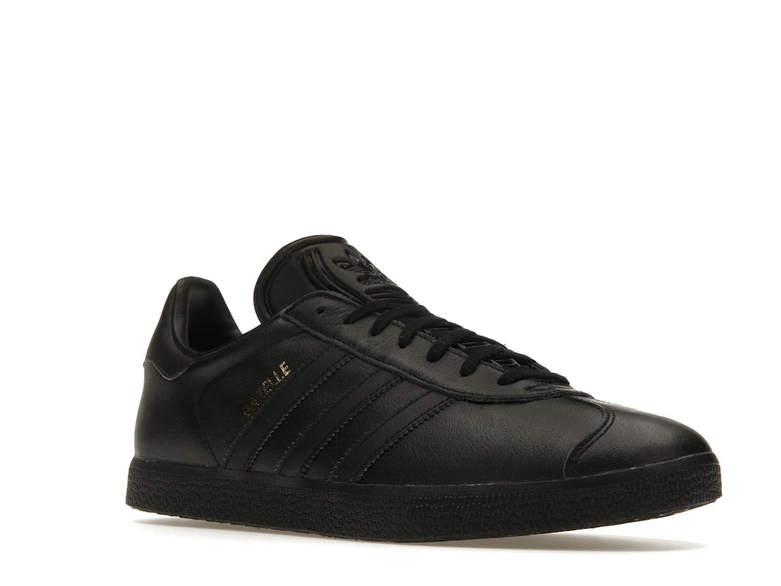 adidas Gazelle Black/Black-Gold Metallic