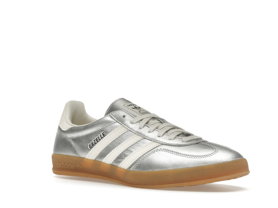 adidas Gazelle Indoor Silver Metallic Core White
