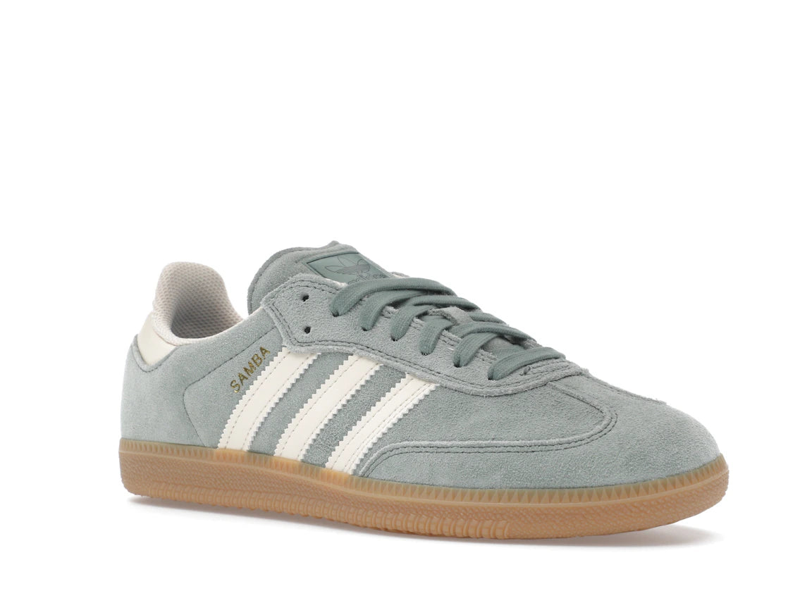adidas Samba Silver Green Wonder White