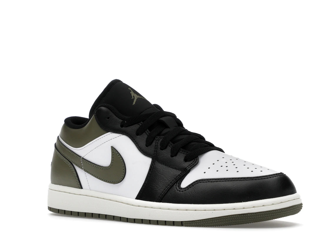 Jordan 1 Low Black Toe Medium Olive