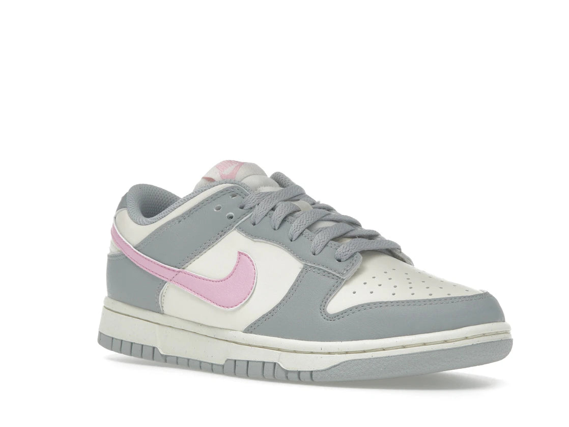 Nike Dunk Low Next Nature Light Smoke Grey Pink Rise