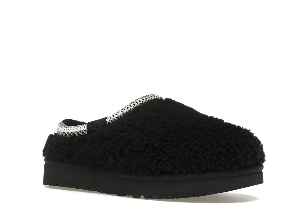 UGG Tasman Maxi Curly Slipper Black