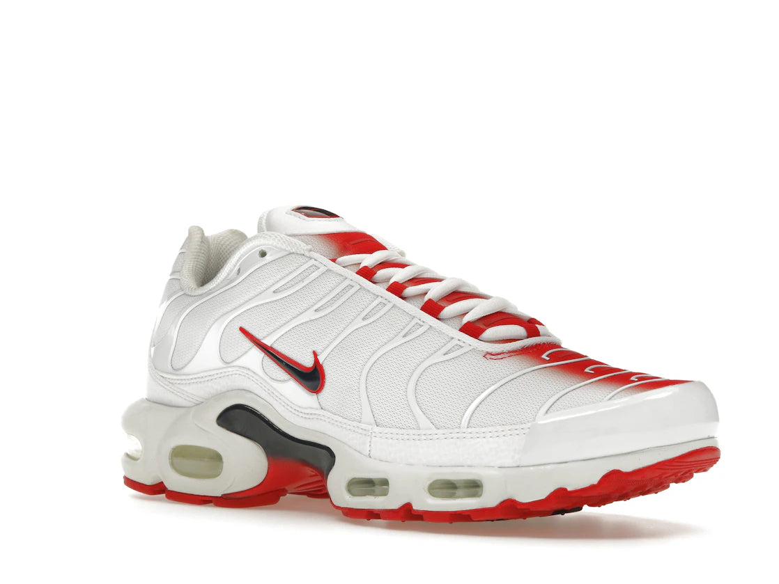 Nike Air Max Plus White University Red