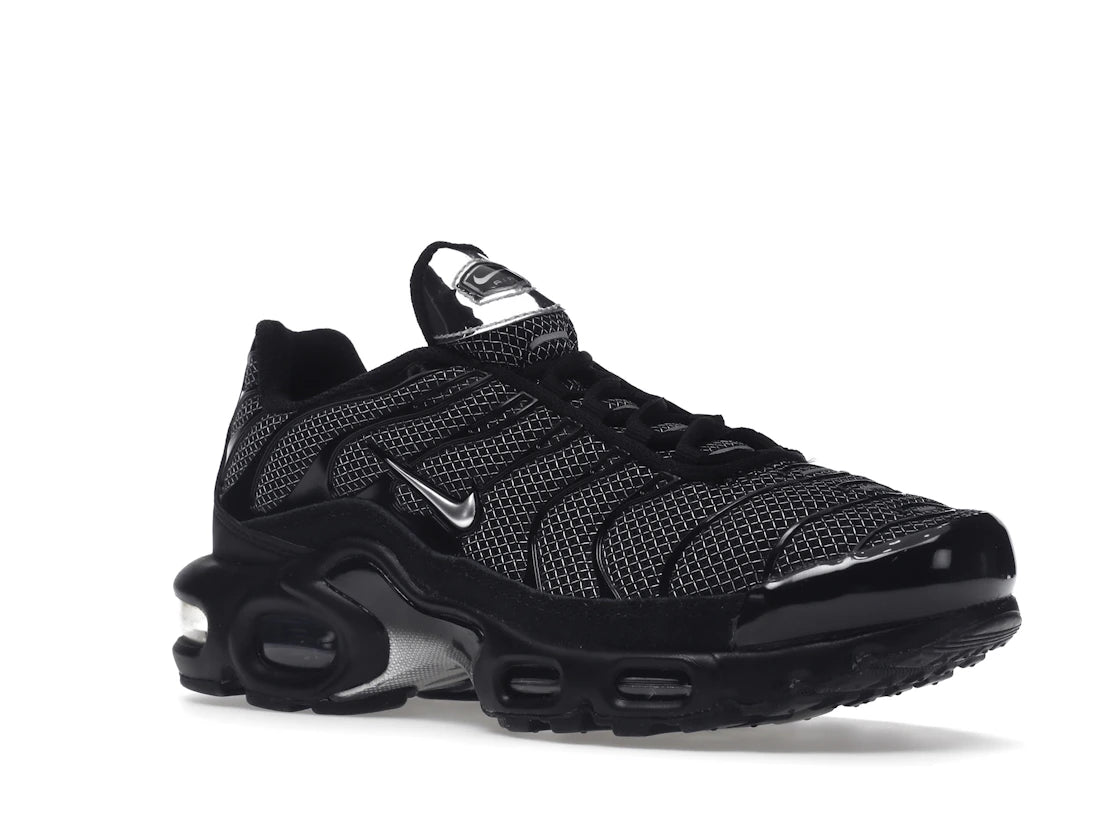 Nike Air Max Plus Black Suede Silver