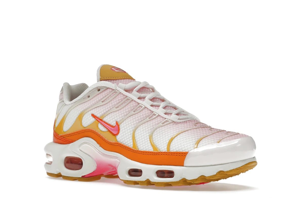 Nike Air Max Plus White Orange Pink