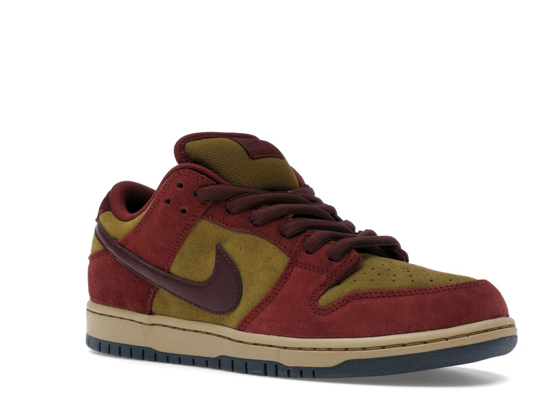 Nike SB Dunk Low Dark Team Red Olive Flak