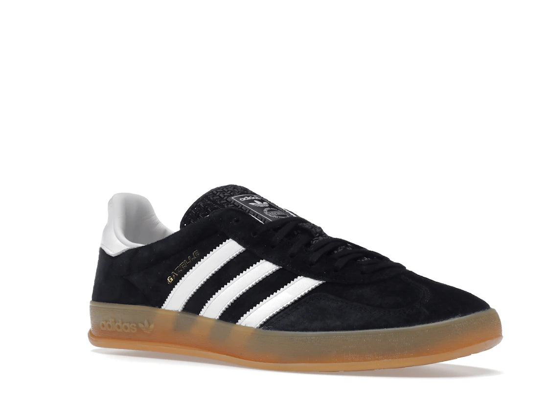 adidas Gazelle Black White Gum