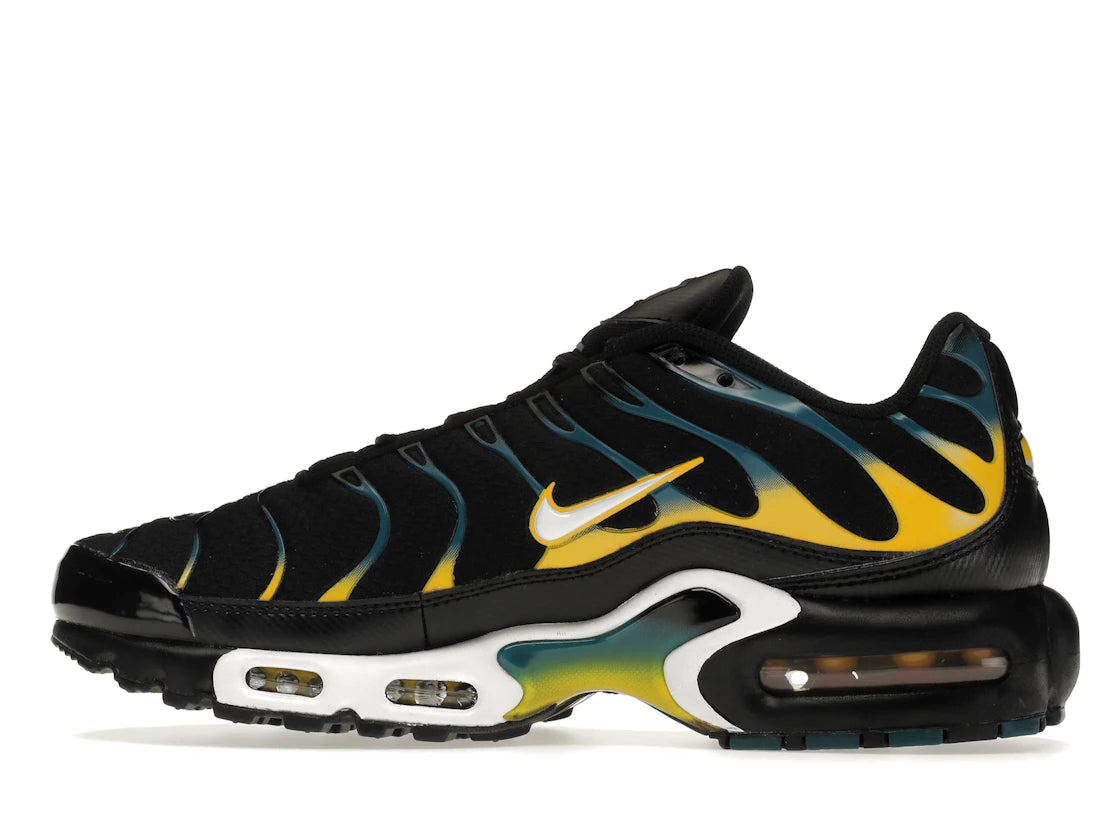 Nike Air Max Plus Black Teal Yellow