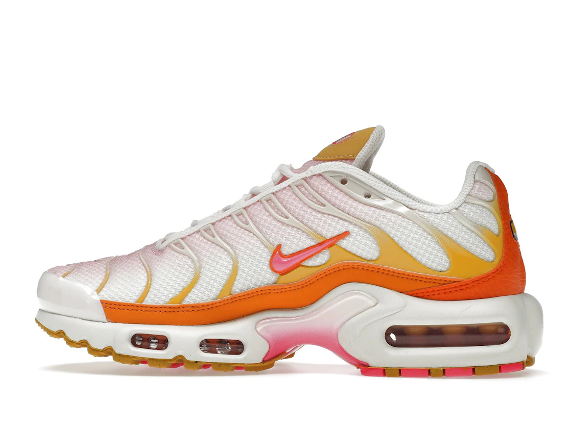 Nike Air Max Plus White Orange Pink