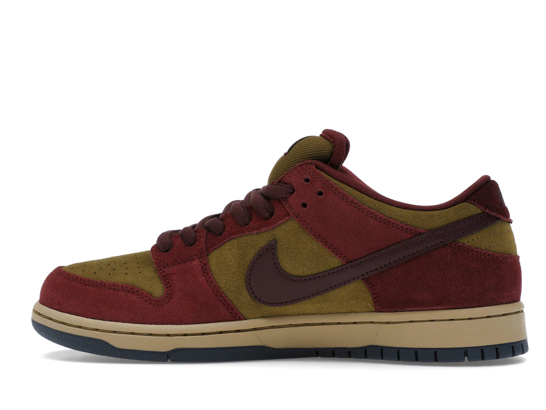 Nike SB Dunk Low Dark Team Red Olive Flak
