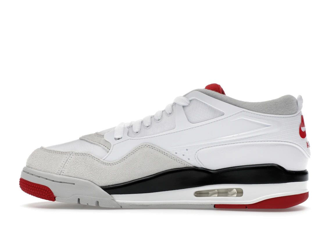 Jordan 4 RM White Fire Red