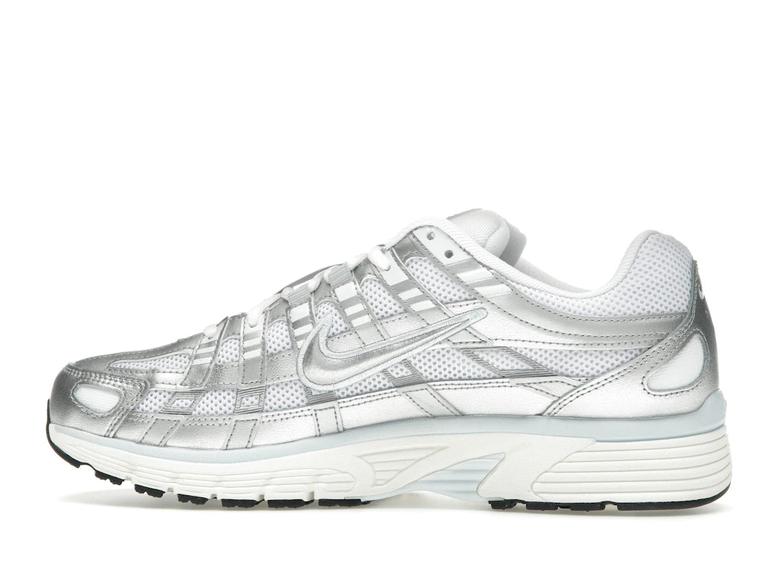 Nike P-6000 White Blue Tint Sail Metallic Silver