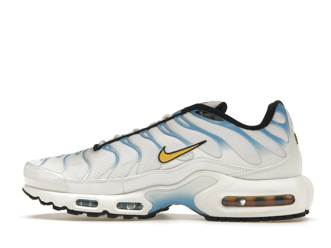 Nike Air Max Plus White University Blue Gold