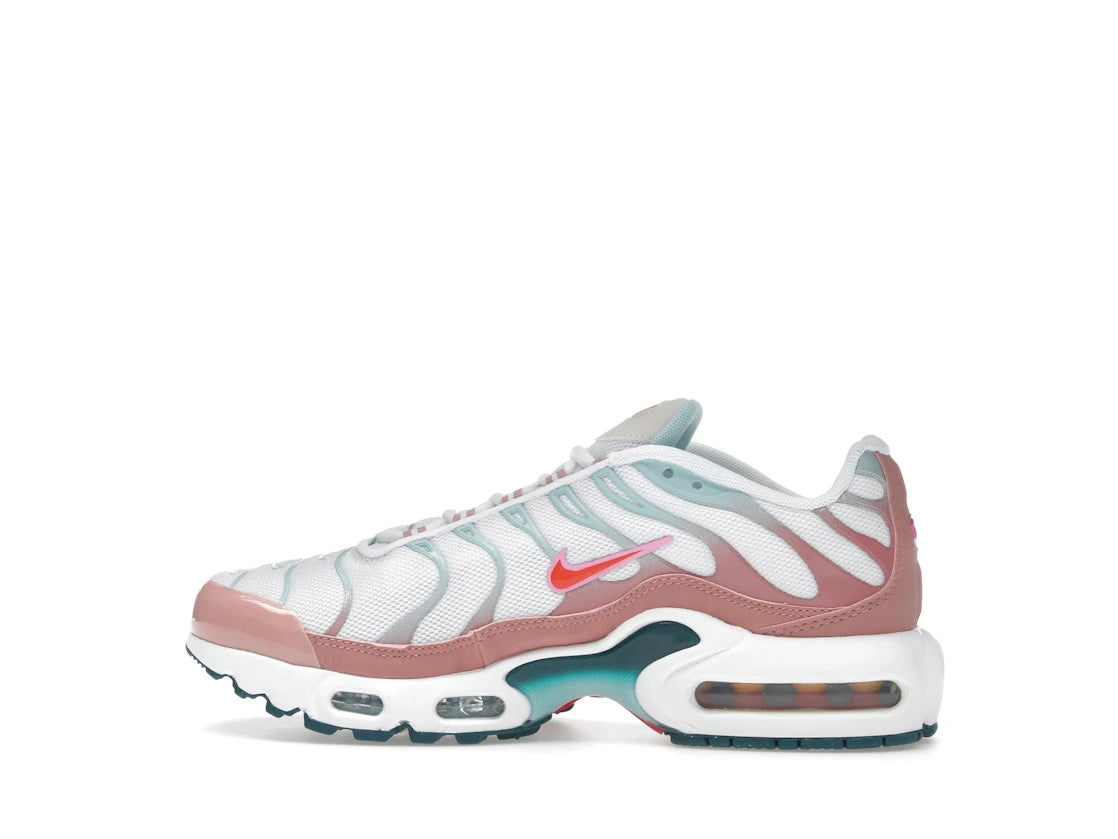 Nike Air Max Plus White Red Stardust Jade Ice Siren Red