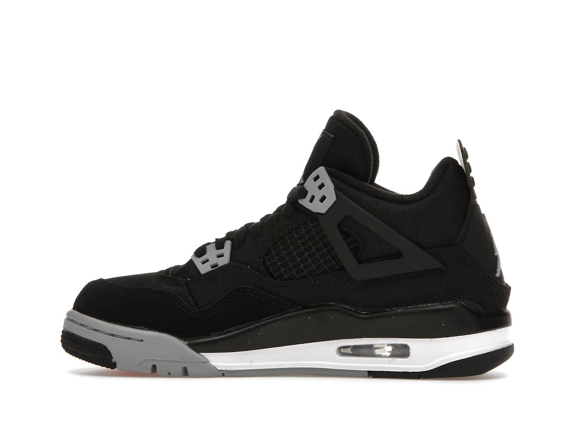 Jordan 4 Retro Black Canvas