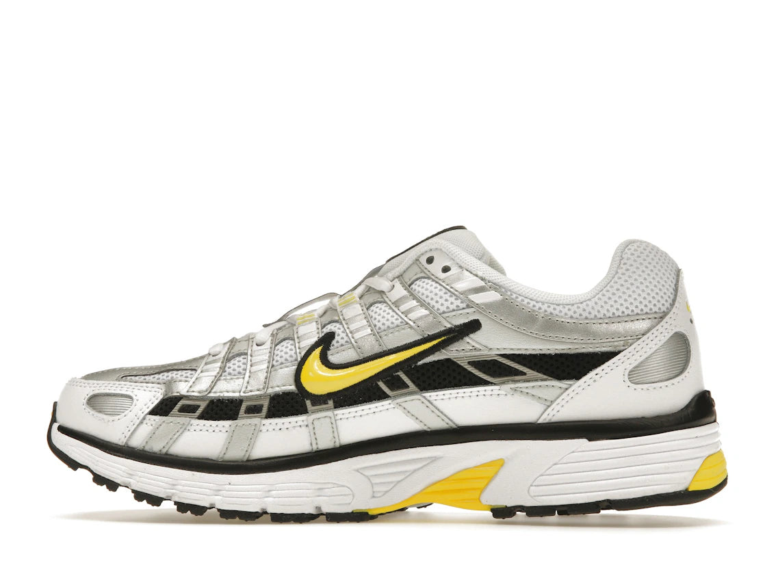Nike P-6000 Metallic Platinum Opti Yellow