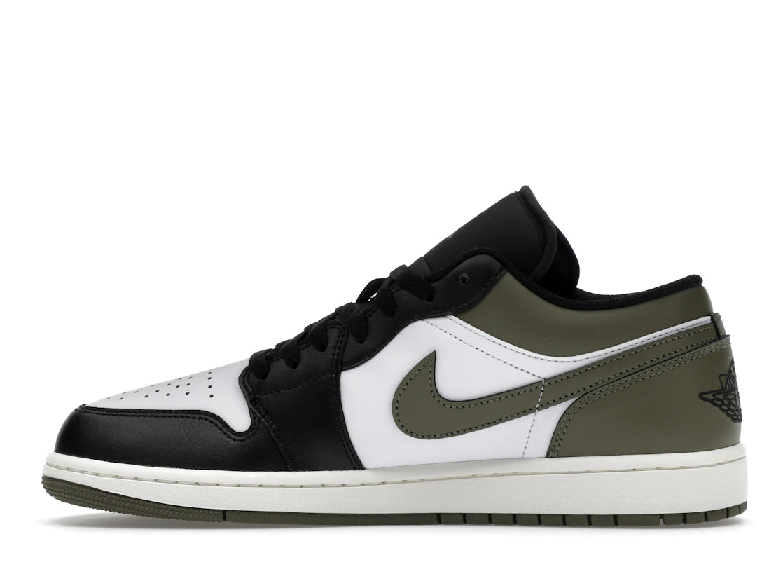 Jordan 1 Low Black Toe Medium Olive
