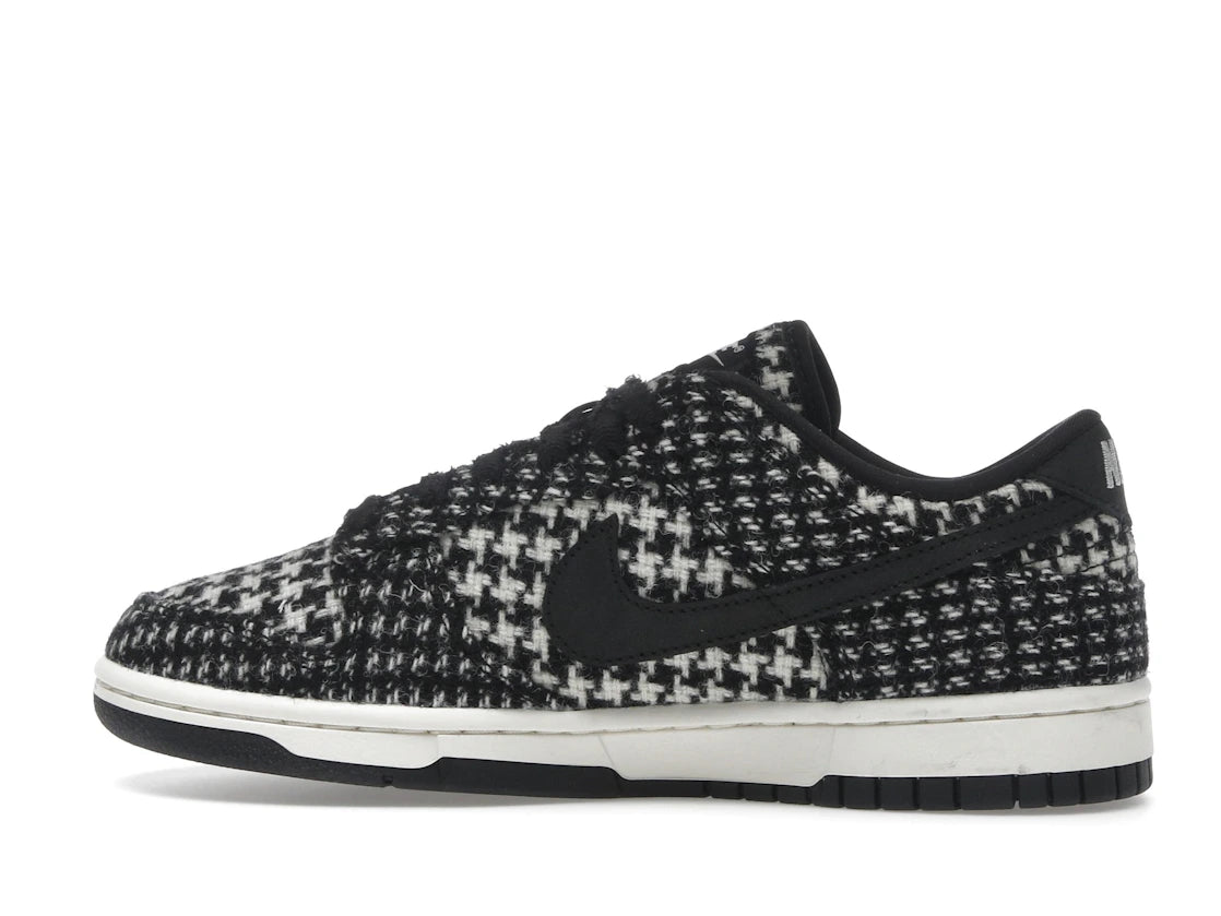 Nike Dunk Low Harris Tweed White Black Multi