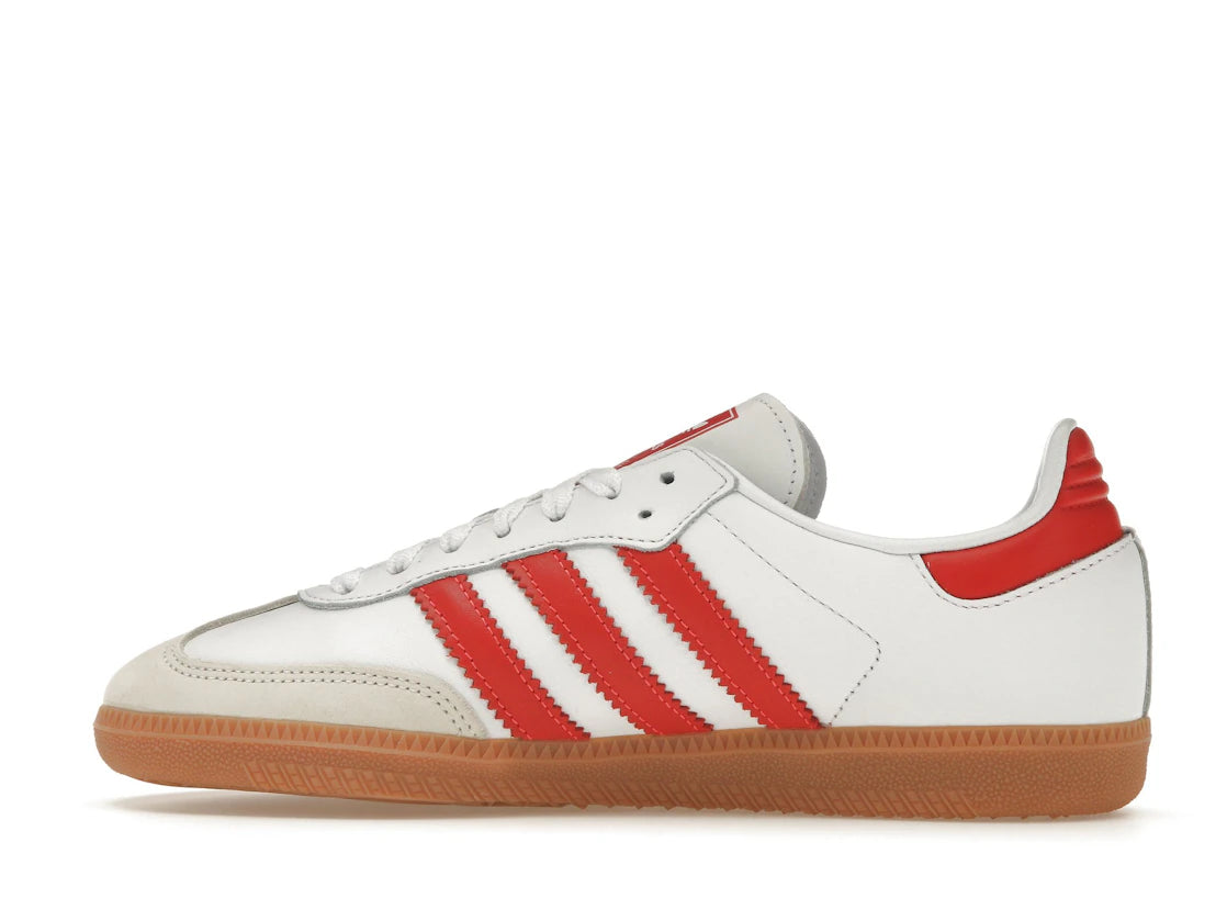 adidas Samba OG White Solar Red Gum
