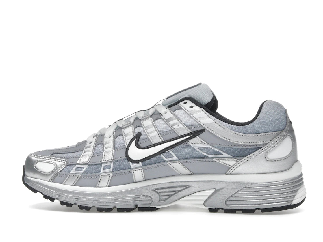 Nike P-6000 Metallic Silver Summit White-Wolf Grey
